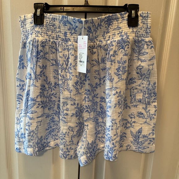 Lilly Pulitzer ladies portor shorts cover up size large - Picture 5 of 6